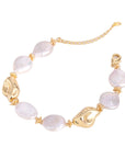 Fashion Natural Freshwater Pearl Bracelet Fritillary High-grade Texture European And American Style Necklace