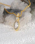 Zirconia Pendant Necklace