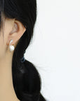 Snake Pearl Earrings