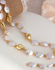 Fashion Natural Freshwater Pearl Bracelet Fritillary High-grade Texture European And American Style Necklace