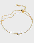 Zirkonia Finger Bracelet