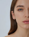 Minimalistic Gold Plated Earrings