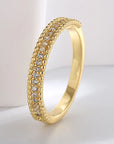 Round Zirconia Ring