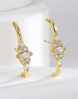 Minimalistic Gold Plated Earrings