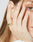 Croissant Bag Ring