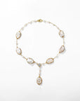 Geometric Pearl Necklace