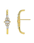 Minimalistic Gold Plated Earrings