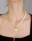 Antiq Coin Necklace